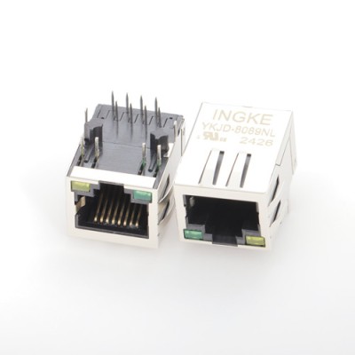 YKJD-8089NL RJ45 Ethernet Connector with Magnetic cross E5TAB-GY8705