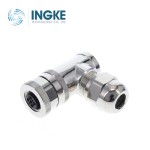 T4112412031-000 TE Connectivity Cross ﻿﻿INGKE YKF12-T4112412031-000 M12 Circular connectors