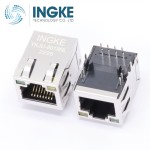 YKJU-8019NL 10/100 Base-T Ethernet Connectors RJ45 cross Pulse JXD1-0008NL ABRACON ARJM11-C7-009-AB-EW2-1825