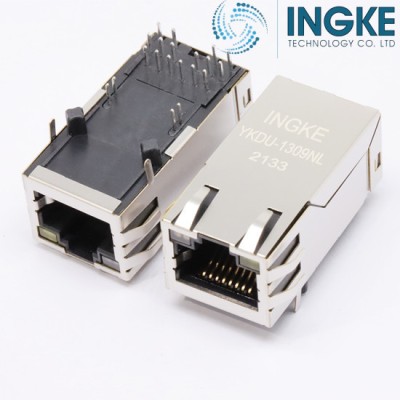 YKDU-1309NL RJ45 Connectors 10/100Base-T POE+ cross 0826-1X1T-GJ-F