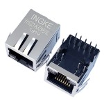 YKGD-8309BNL 1000Base-T RJ45 Ethernet Connector Gigabit Magnetic Jack