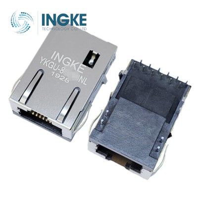 YKGU-4229NL RJ45 Tab Up Low-Profile cross Belfuse L8AL-1X1T-32A