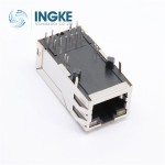 YKGU-8300BTL Gigabit Jacks RJ45 Low Profile cross PULSE J0G-0003NL