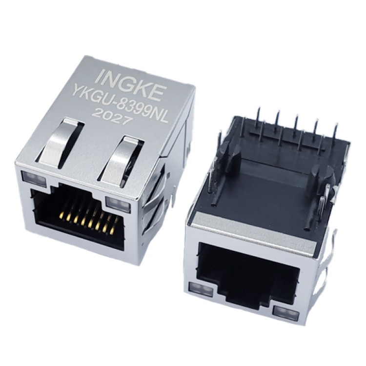 YKGU-8399NL RJ45 Through Hole 10/100/1000 Base-T cross Molex 936273608