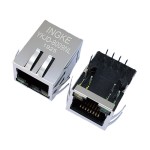 YKJD-8009NL RJ45 Through Hole 10/100 Base-TX cross HALO HFJ11-2450E-LS12RL Pulse J00-0065NL