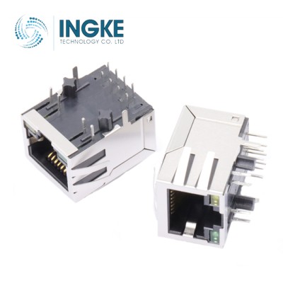 YKJD-8139NL RJ45 10/100 Base-T Tab Down cross Morethanall MJF13T3L-KF06B3YG-0808