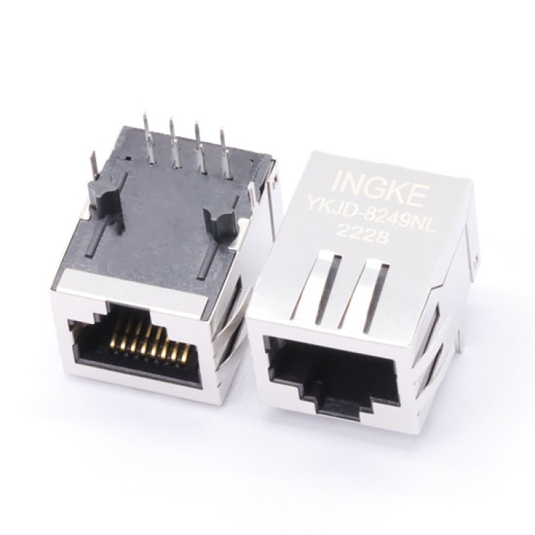 YKJD-8249NL RJ45 10/100 Base-TX Ethernet Connectors cross Pulse J00-0061NL