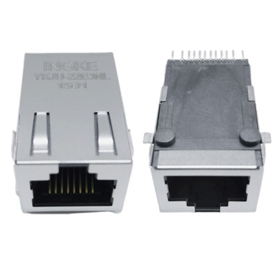 YKJU-2209NL 10/100Base-T RJ45 Ethernet Connector SMT Reflow Soldering Magnetic Jack