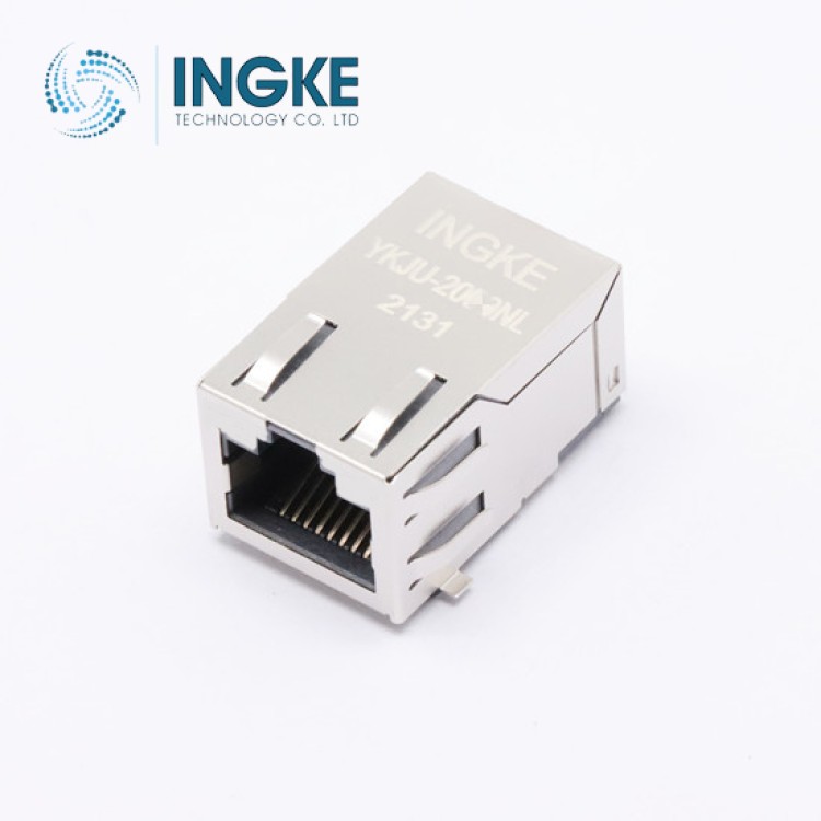 YKU-2299NL RJ45 Connector 8p8c EMI Finger Cat5 cross TE Connectivity 6339160-1 Nexus 64210C0