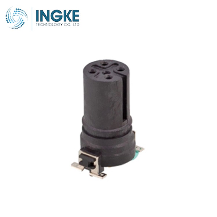 394861 ERNI Electronics Cross ﻿﻿INGKE YKP12-P205ASDT M12 Circular Connector