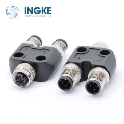 FY-M12A-04F-M12A-04M-T-0100 DEGSON Cross ﻿﻿INGKE YKY12-042041041A M12 Adapter