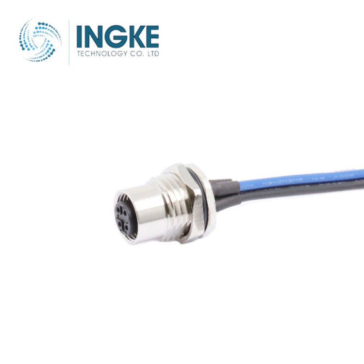 M12A-04PFFC-SH8C15 Amphenol LTW Cross ﻿﻿INGKE YKM12-M12A-04PFFC-SH8C15 M12 Circular Connector