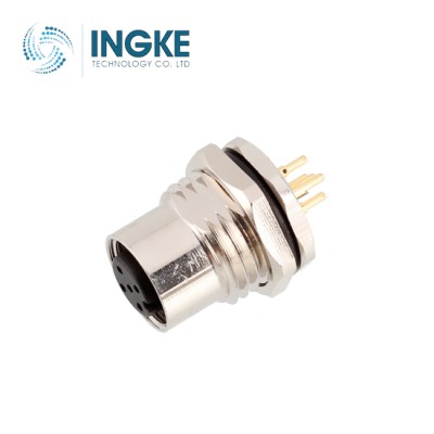 M12A-04PFFS-SF8002 Amphenol LTW Cross ﻿﻿INGKE YKM12-M12A-04PFFS-SF8002 M12 Circular Connector