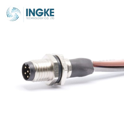 M12A-05PMMC-SH8B15 Amphenol LTW Cross ﻿﻿INGKE YKM12-M12A-05PMMC-SH8B15 M12 Circular Connector