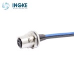 M12D-04PFFC-SF8B15 Amphenol Cross ﻿﻿INGKE YKM12-M12D-04PFFC-SF8B15 M12 Circular connectors