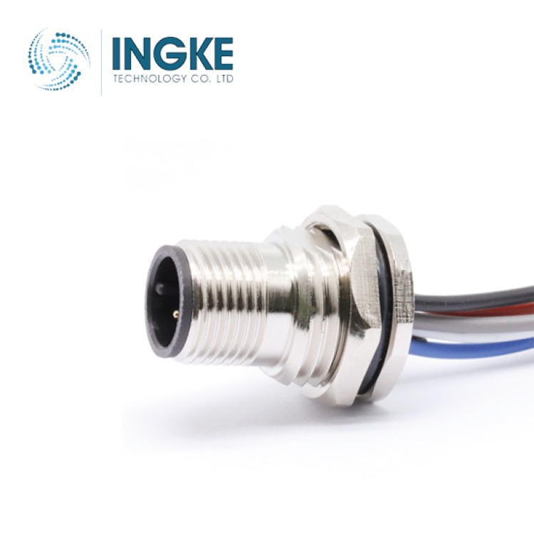 M12S-04PMMS-SF8B15 Amphenol LTW Cross ﻿﻿INGKE YKM12-M12S-04PMMS-SF8B15 M12 Circular Connector