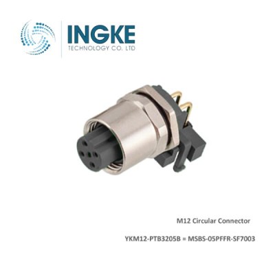 MSBS-05PFFR-SF7003 Amphenol LTW Cross ﻿﻿INGKE YKM12-PTB3205B M12 Circular connectors