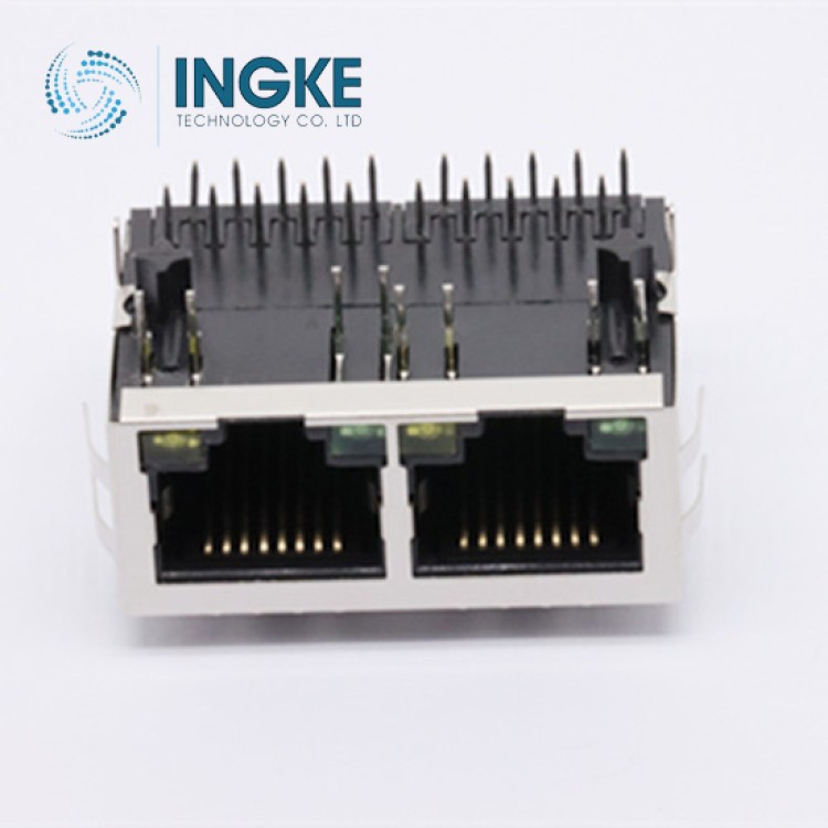 YKGD-801220NL cross Pulse JXD0-2019NL 1x2 TabUp 2 Port RJ45 Through Hole 10/100/1000 Base-T